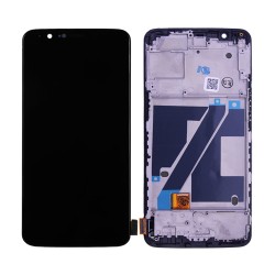 Touch+Display+Frame OnePlus 5T Preto Touch+Display+Frame OnePlus 5T Preto